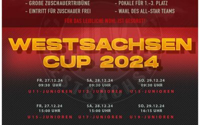 Bald ist es soweit! WESTSACHSEN CUP 2024!